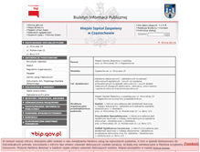 Tablet Screenshot of msz.bip.czestochowa.pl
