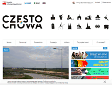 Tablet Screenshot of czestochowa.pl