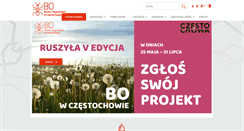 Desktop Screenshot of konsultacje.czestochowa.pl