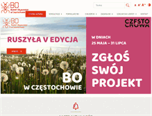 Tablet Screenshot of konsultacje.czestochowa.pl